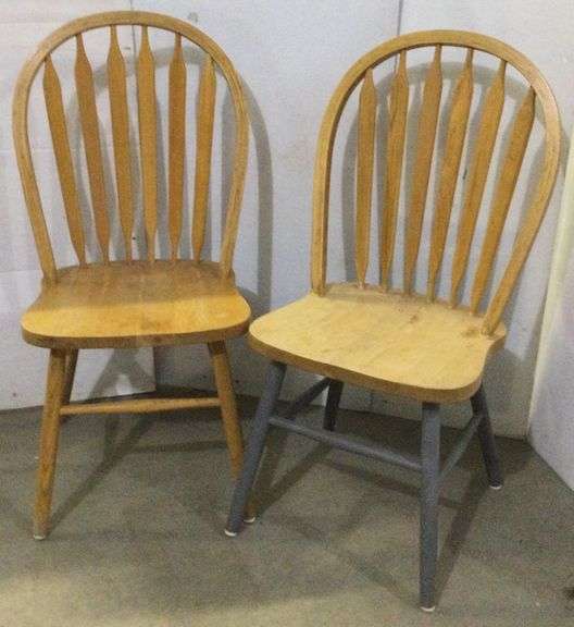 Wooden Kitchen Chairs (2) Sherwood Auctions
