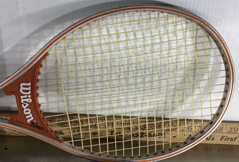 Wilson Tennis Racket & Cover Sherwood Auctions