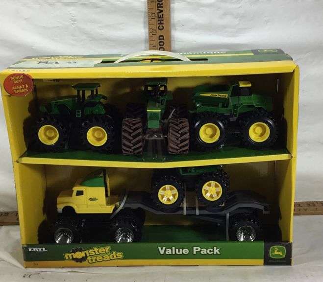 ERTL Monster Treads John Deere Value Pack Sherwood Auctions