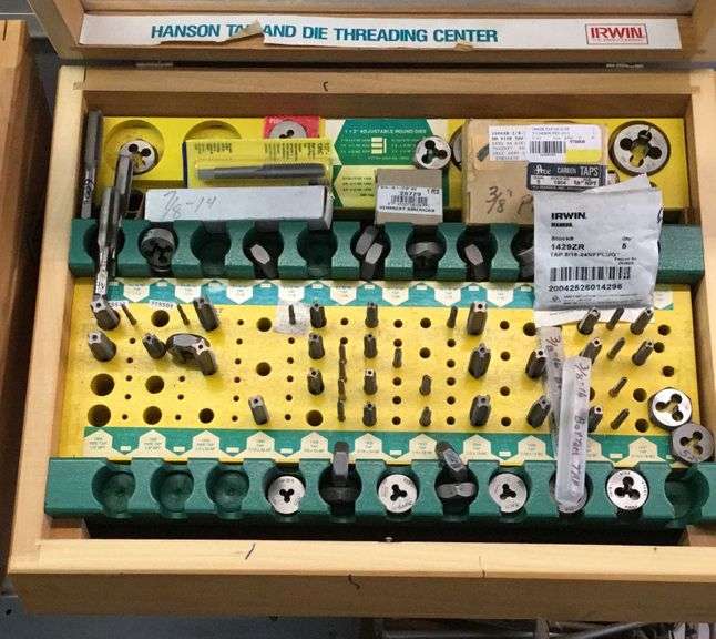 Hanson Tap and Die Threading Kit Sherwood Auctions