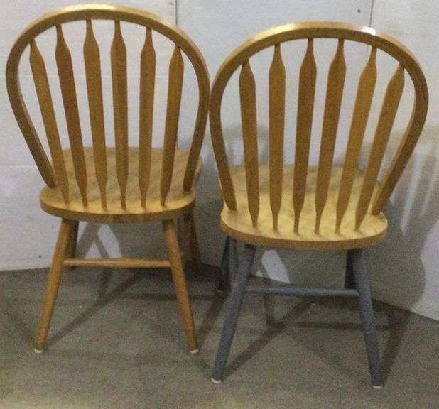 Wooden Kitchen Chairs (2) Sherwood Auctions