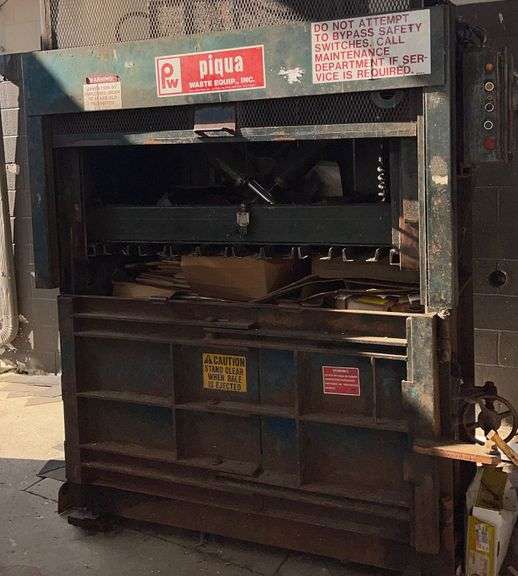 Industrial Cardboard Compactor Sherwood Auctions