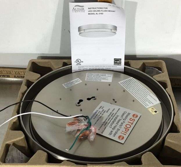 NEW LED Flush Mount Light - Sherwood Auctions