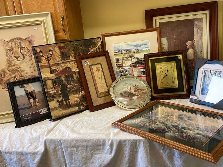 Burlington Route Artwork, 1994 Panclox Hourly Sound Effects Quartz