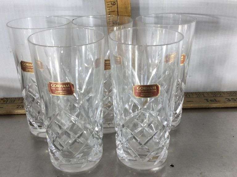 Lead Crystal Glasses & More Sherwood Auctions