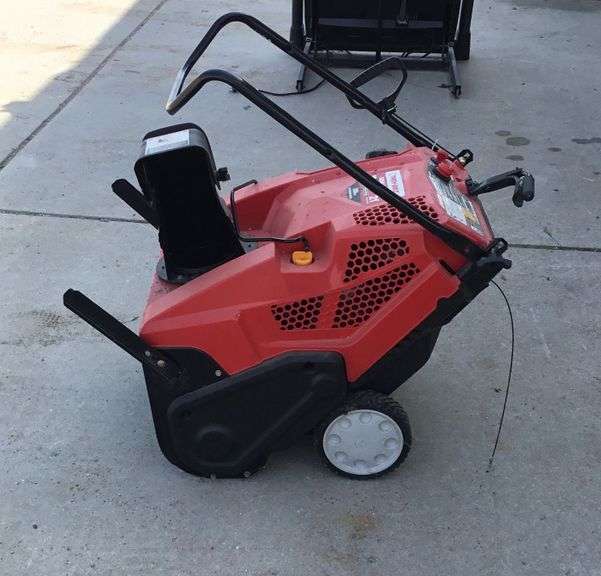 Troy Bilt Squall 2100 Snow Blower Sherwood Auctions