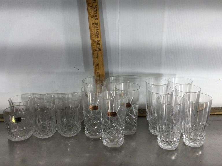 Lead Crystal Glasses & More Sherwood Auctions