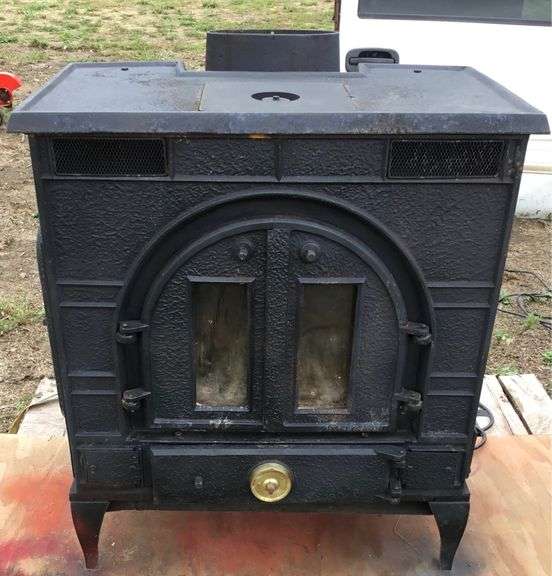 Dutch West Wood Stove 29x25x15 Sherwood Auctions