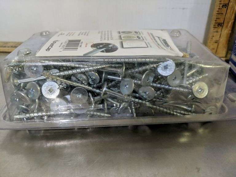 Installation Screws & Boxes of Screws (almost all are full