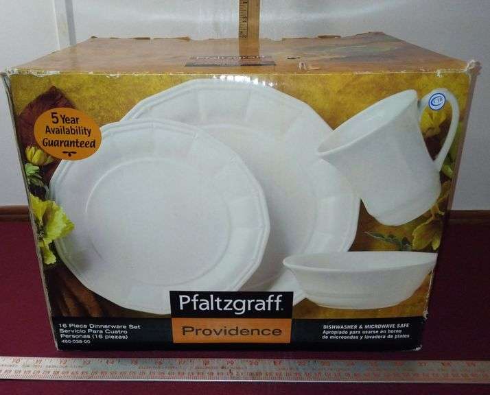 Pfaltzgraff "Providence" 16 Piece Dinnerware Set Sherwood Auctions