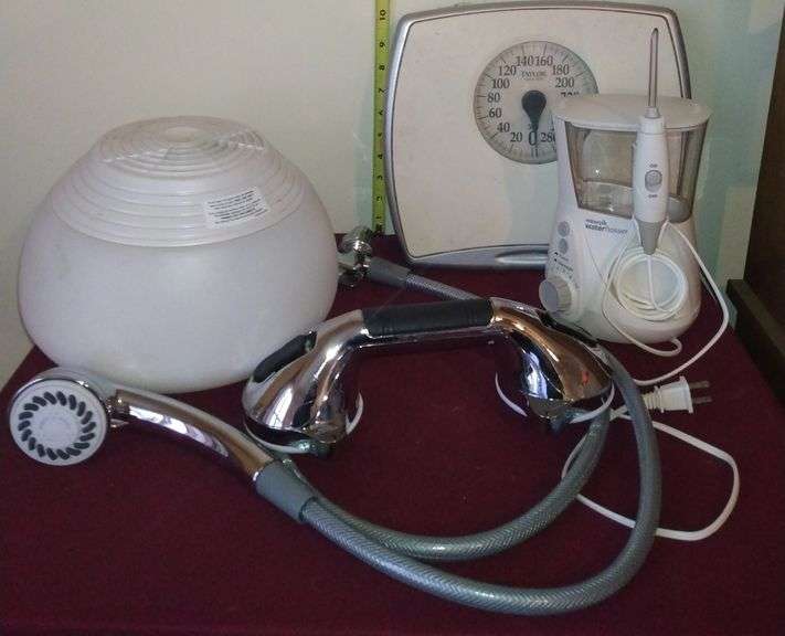 Waterpik Water Flosser, Taylor Scale, Vaporizer, Shower Safety Bar
