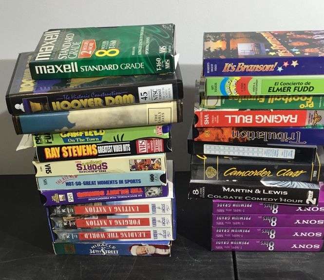 Assorted VHS Tape’s Sherwood Auctions