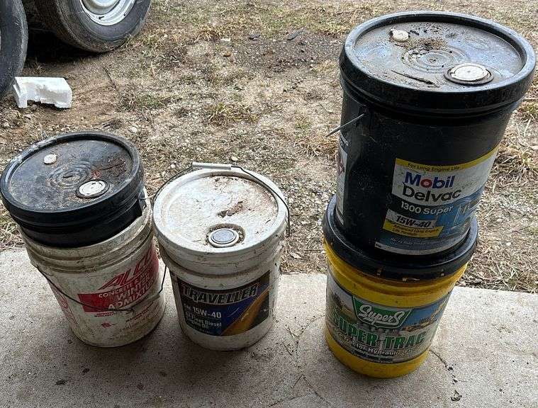 Buckets Of Oil Sherwood Auctions