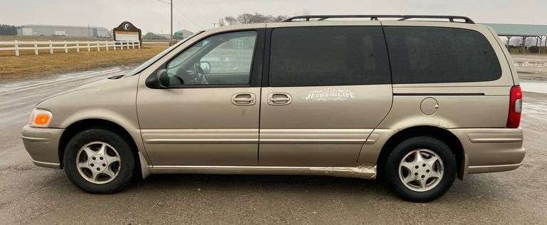 Weekly Online Auction: Oldsmobile Van, 2003 Buick Rendezvous, Cub Cadet Lawn Tractor, 3 Bottom Plow & MORE!