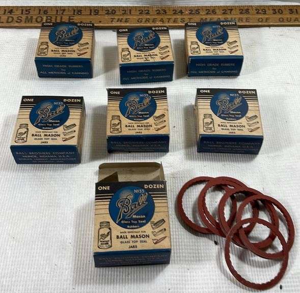 Ball Madon Jar Rubber Seals Sherwood Auctions