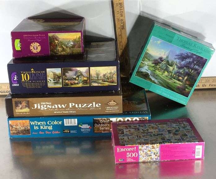 (6) Scenery Puzzles Sherwood Auctions