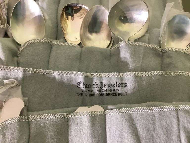 SilverPlated Silverware + Other Dishes Sherwood Auctions