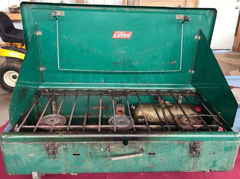 Coleman Triple Burner Cookstove 426B Sherwood Auctions