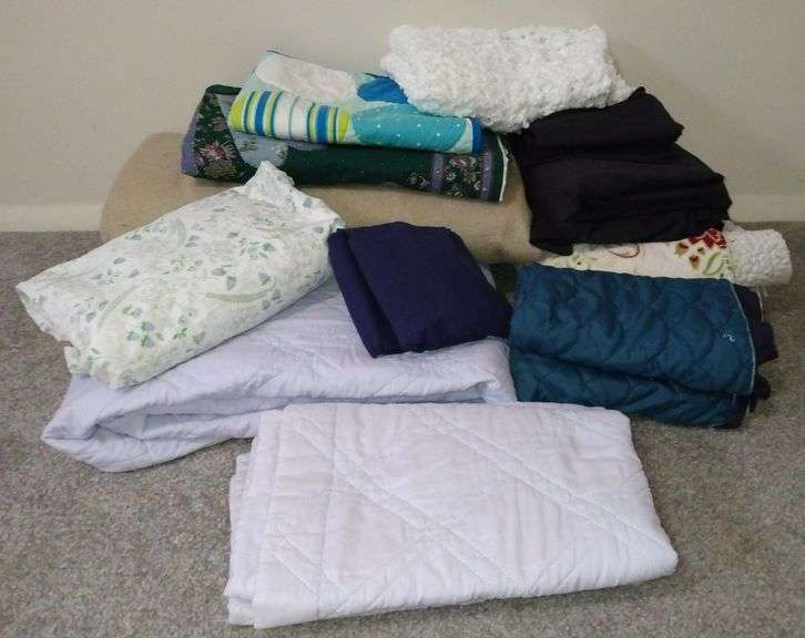 Assortment of Linens + Blankets Sherwood Auctions