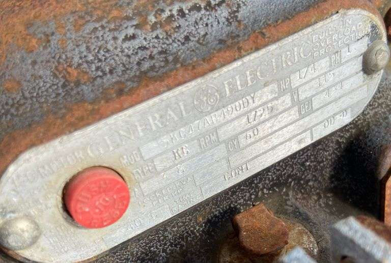 General Electric Air Compressor Sherwood Auctions
