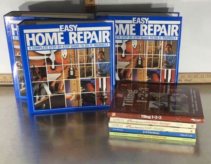 Easy Home Repair Books And Binders Sherwood Auctions