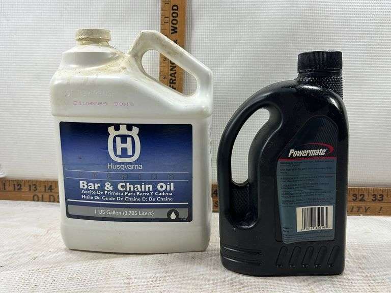 Chain Saw Oil Sherwood Auctions