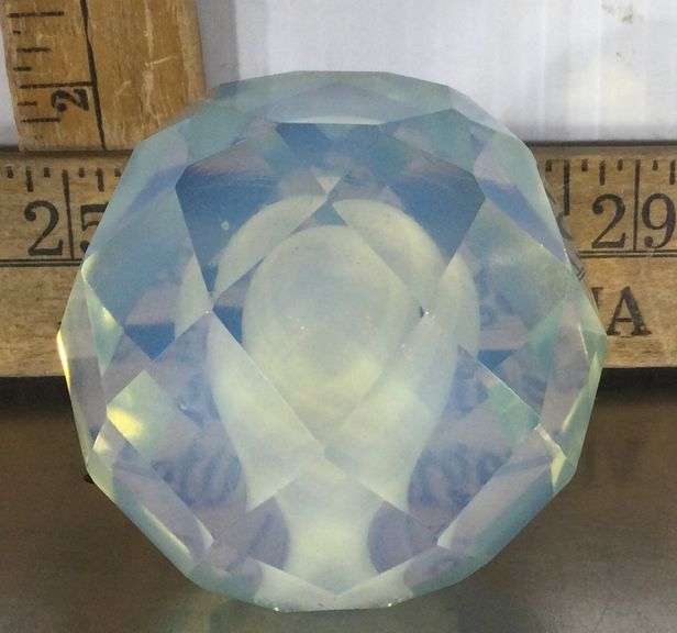 Unique Glass Candle Holder Sherwood Auctions