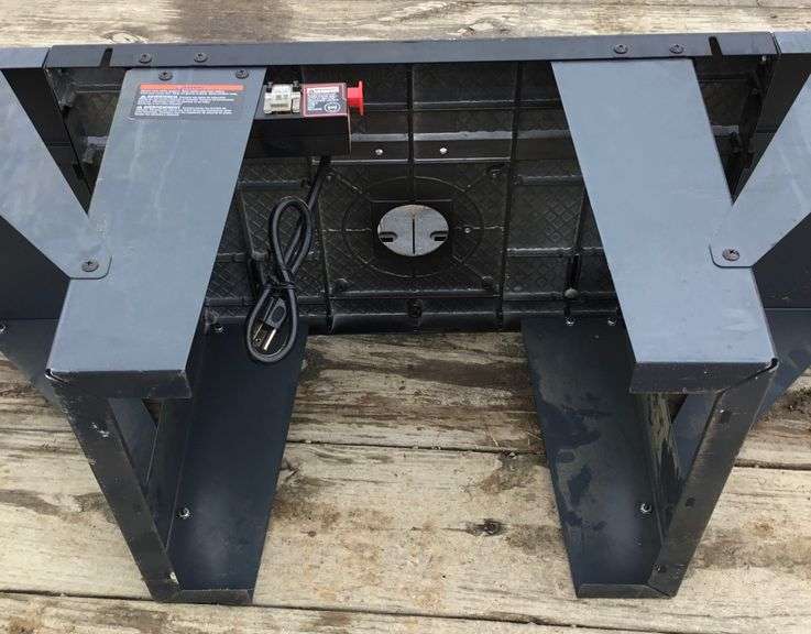 Vermont American Router Table Sherwood Auctions