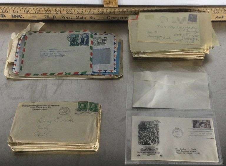 Antique Stamps, Envelopes Sherwood Auctions