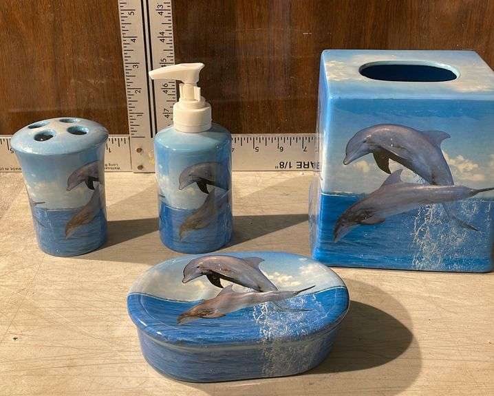 Dolphin Bathroom Sets Sherwood Auctions