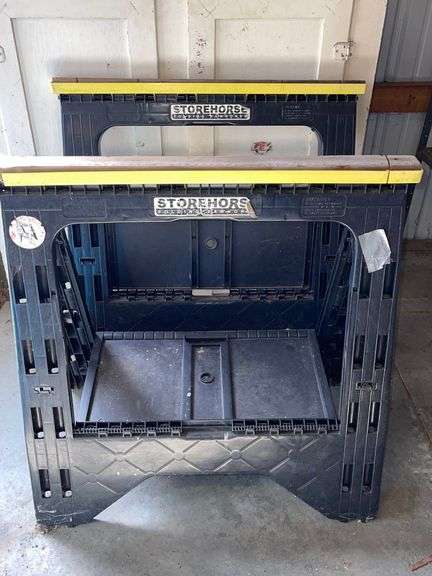 Storehorse Folding Sawhorses - Sherwood Auctions