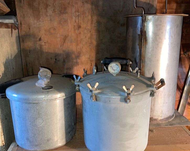 National Canner, Presto Canner & Handmade Fryer Sherwood Auctions