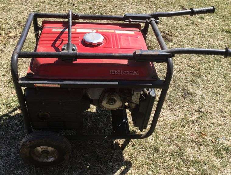 Honda EB 5000X Gas Powered Generator Sherwood Auctions