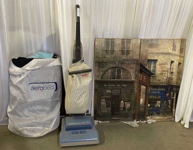 Aerobed(Queen Extra High)(Has Slow Leak) Hoover Elite 300 Vaccum