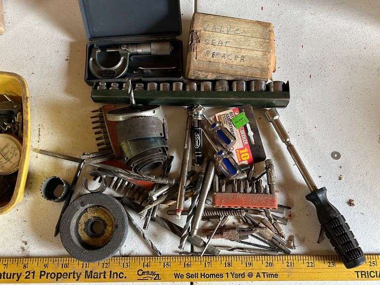 Drill Bits, Ratchet Set Sherwood Auctions