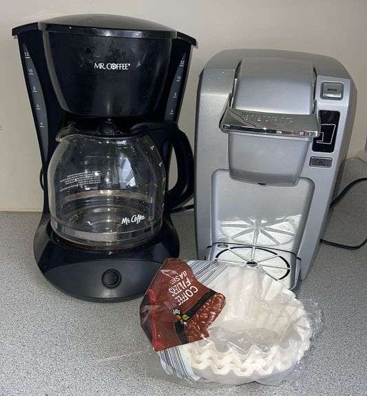Mr. Coffee Coffee Maker & Filters + Keurig Sherwood Auctions