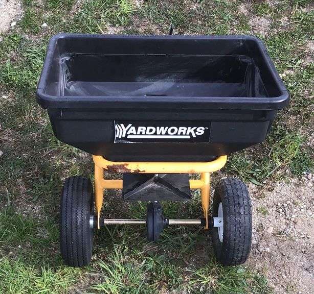 Yardworks Trailer Spreader Sherwood Auctions