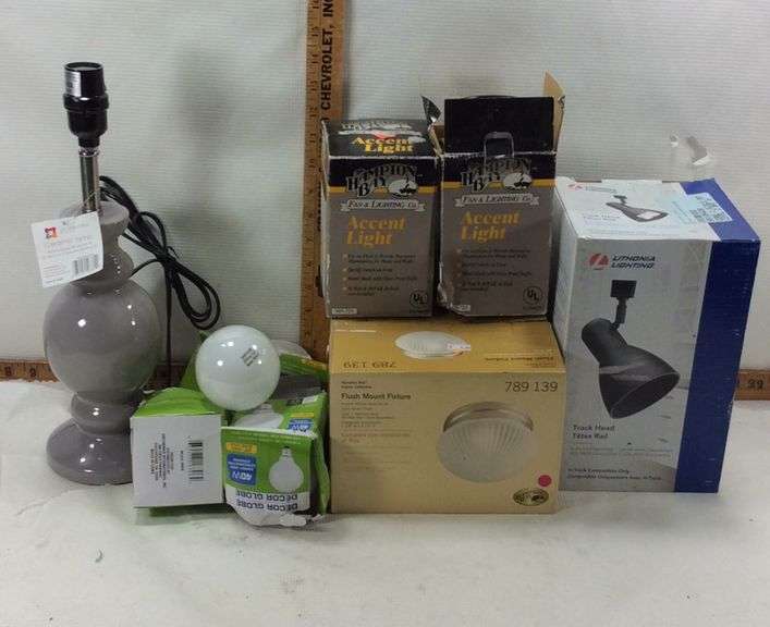 Lamp, Light Fixture, Accent Lights, Track Head Sherwood Auctions