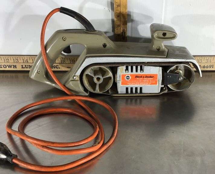 Black and Decker Belt Sander Sherwood Auctions