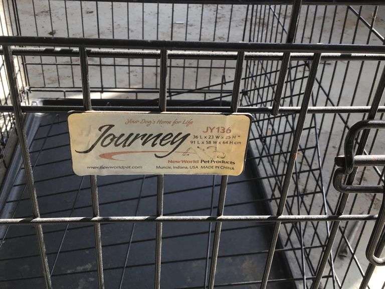 Collapsible Dog Crate with Divider Sherwood Auctions