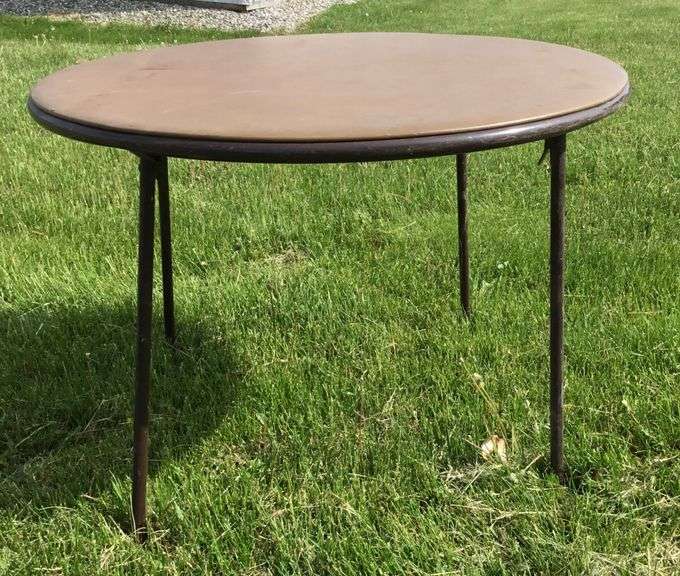 Round Card Table Sherwood Auctions