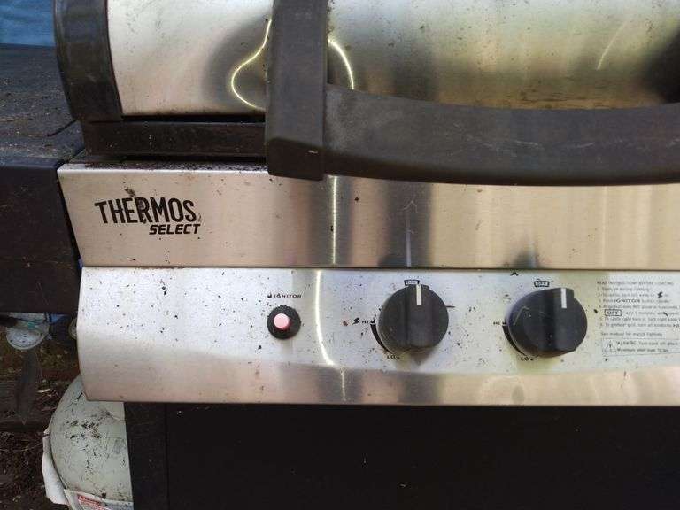 Thermos Propane Grill + Propane Tank (44" H, 54" L, 17" D) Sherwood