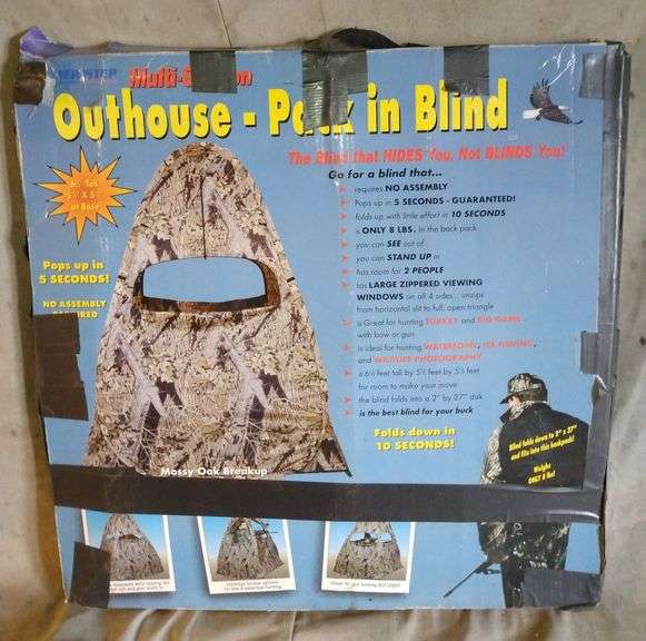 Ameristep Outhouse Pack In Blind (6.5