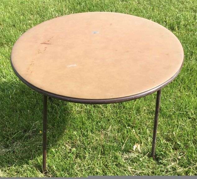 Round Card Table Sherwood Auctions