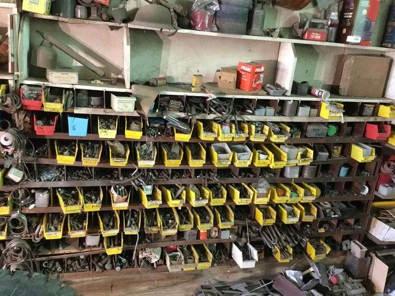 Assorted Bulk Bolts, Nuts, Washers and More!!! Sherwood Auctions