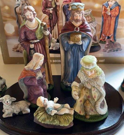 Nativity Set Sherwood Auctions