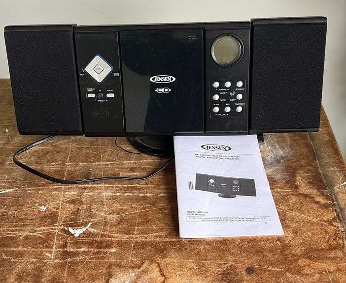 Jensen CD Player and Stereo Sherwood Auctions