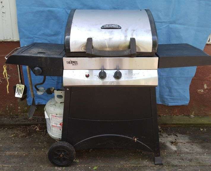 Thermos Propane Grill + Propane Tank (44" H, 54" L, 17" D) Sherwood