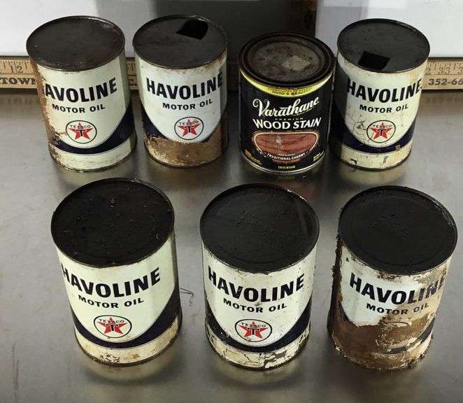 Texaco Motor Oil, Wood Stain Sherwood Auctions