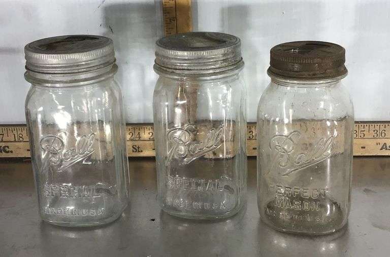 Ball Mason Jars Sherwood Auctions
